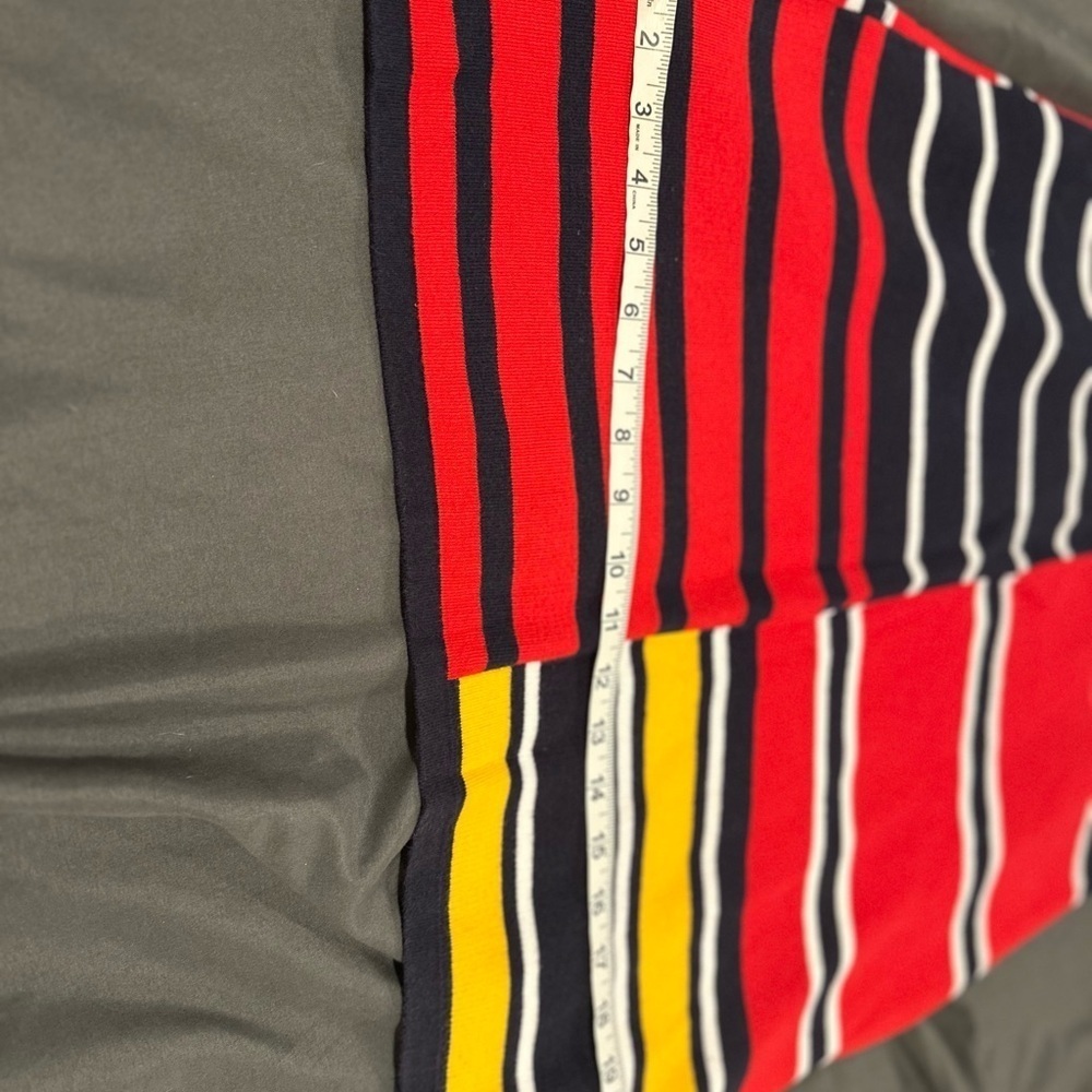 Tommy Hilfiger Womens Sz: M Colorful Sleeveless Striped Preppy Summer tank Dress - Picture 6 of 9